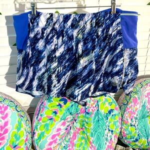 New Balance blue running shorts